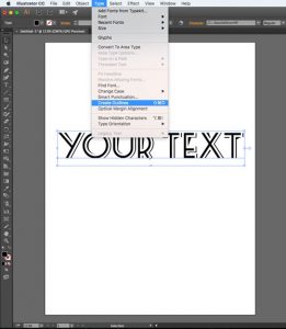 Illustrator - Convert Font to Vector - Lyfe Pix